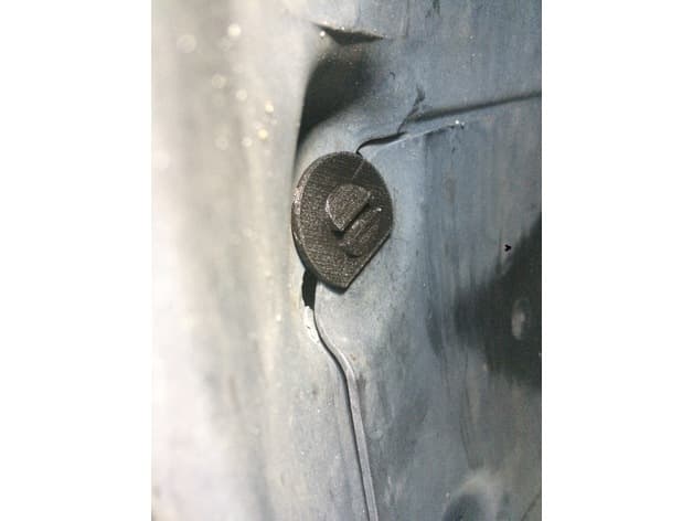 Wheel-Housing Service-Flap Clip