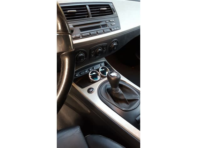 Dual 52 mm Ashtray Gauge Pod