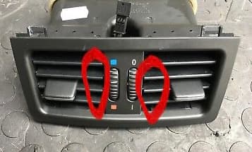 Rear-Vent Direction Clip