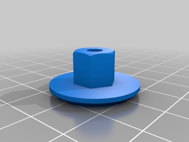Undertray and Splashguard Plastic Nut