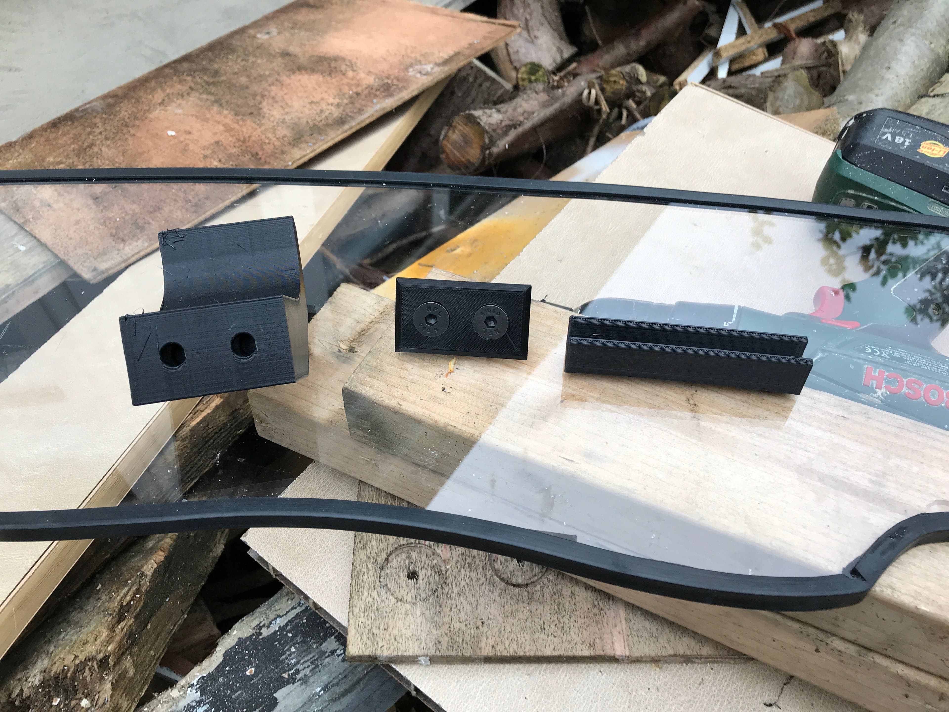 DIY Wind-Deflector Mount Set