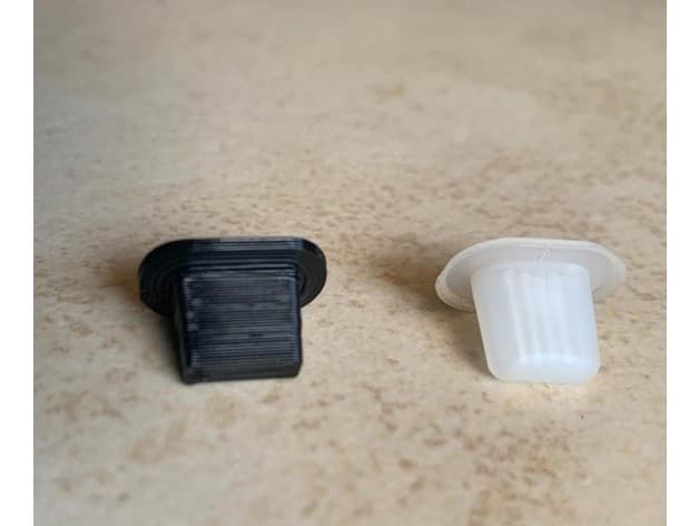 Grille and License-Plate Grommet