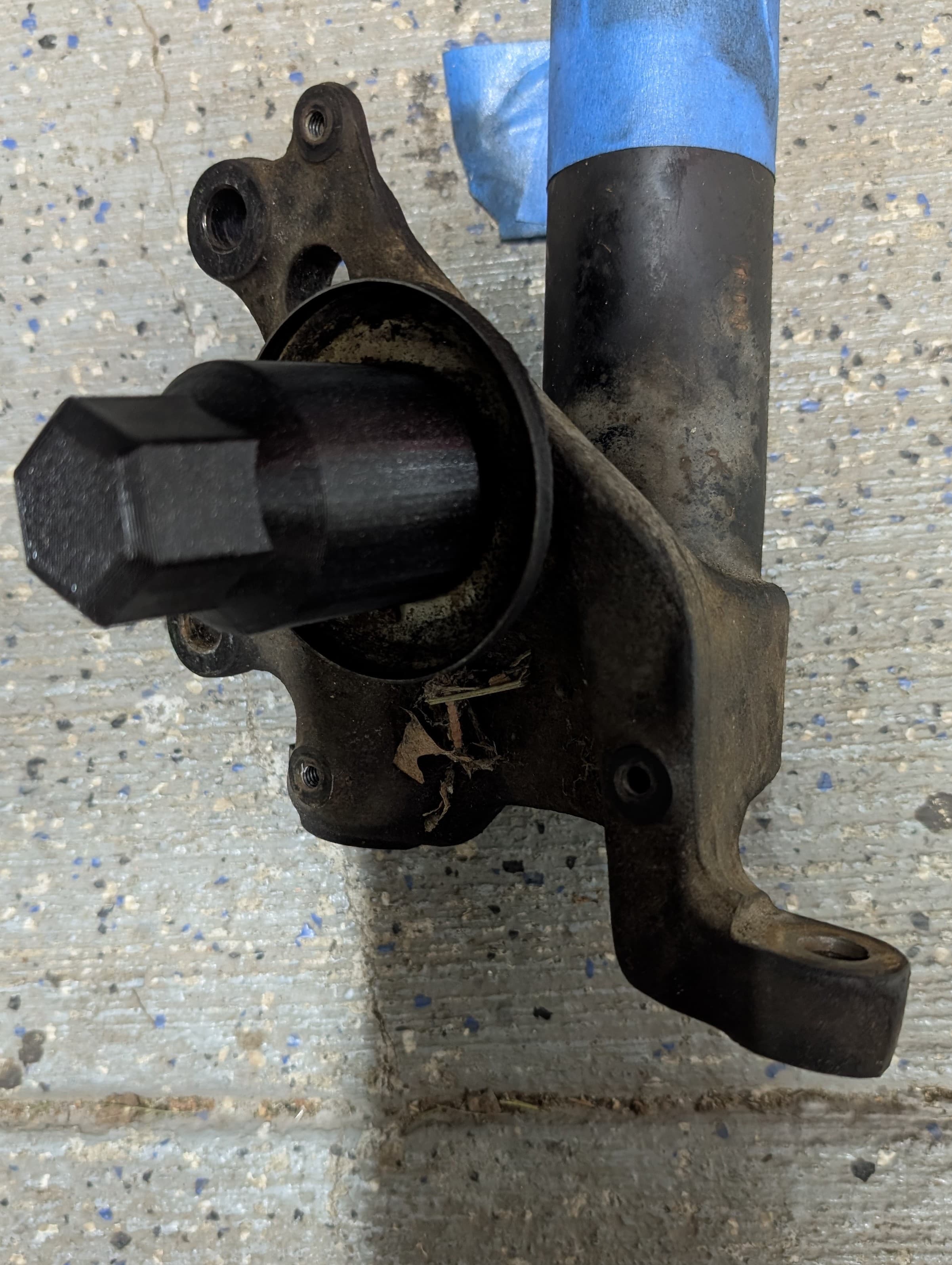 Front Wheel-Spindle Restoration Cover
