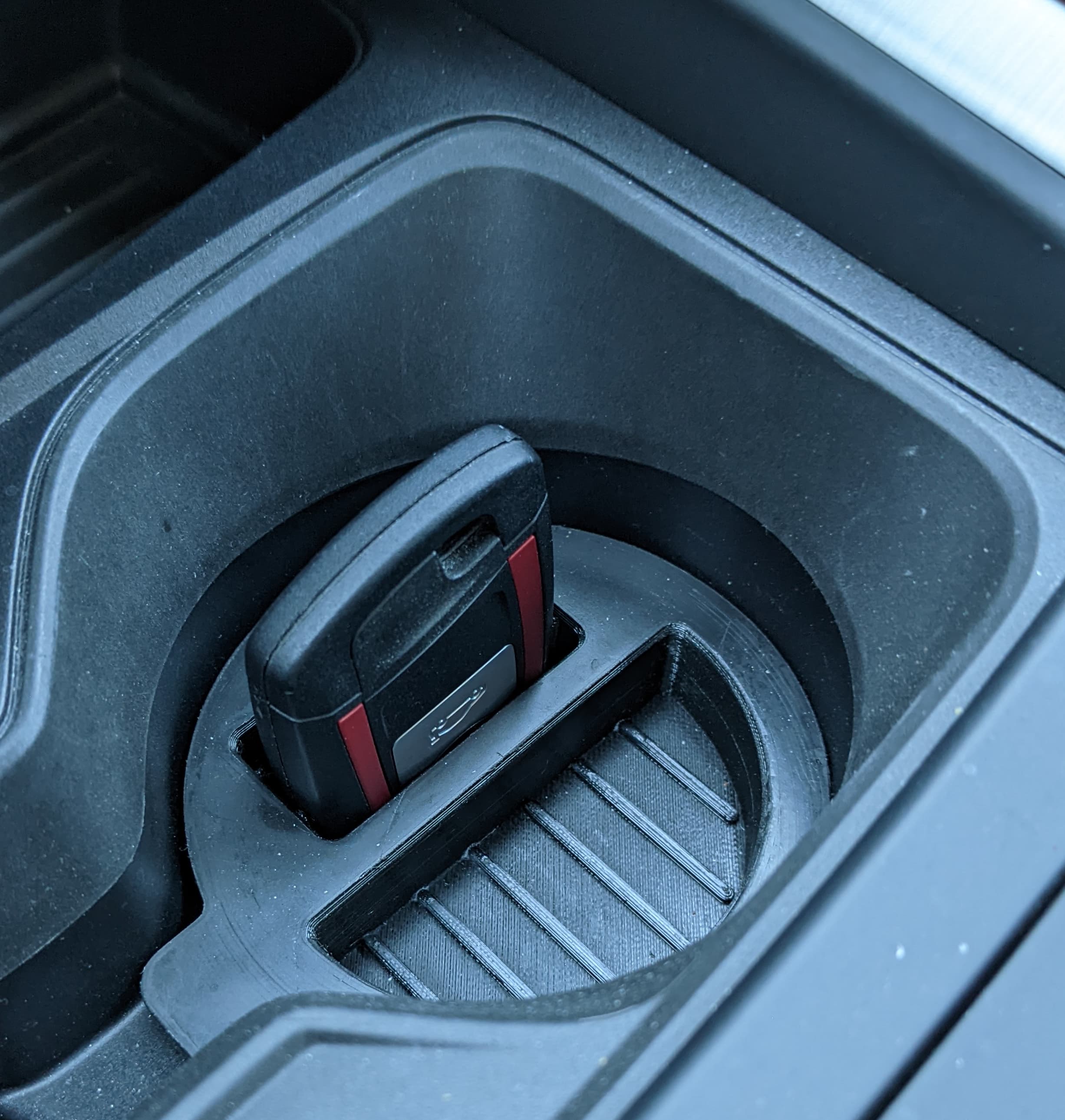 Cup-Holder Key Tray