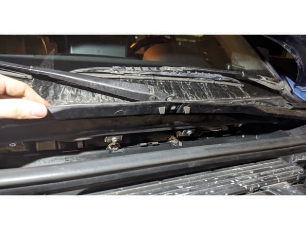 Windscreen Cowl Mount Repair Set