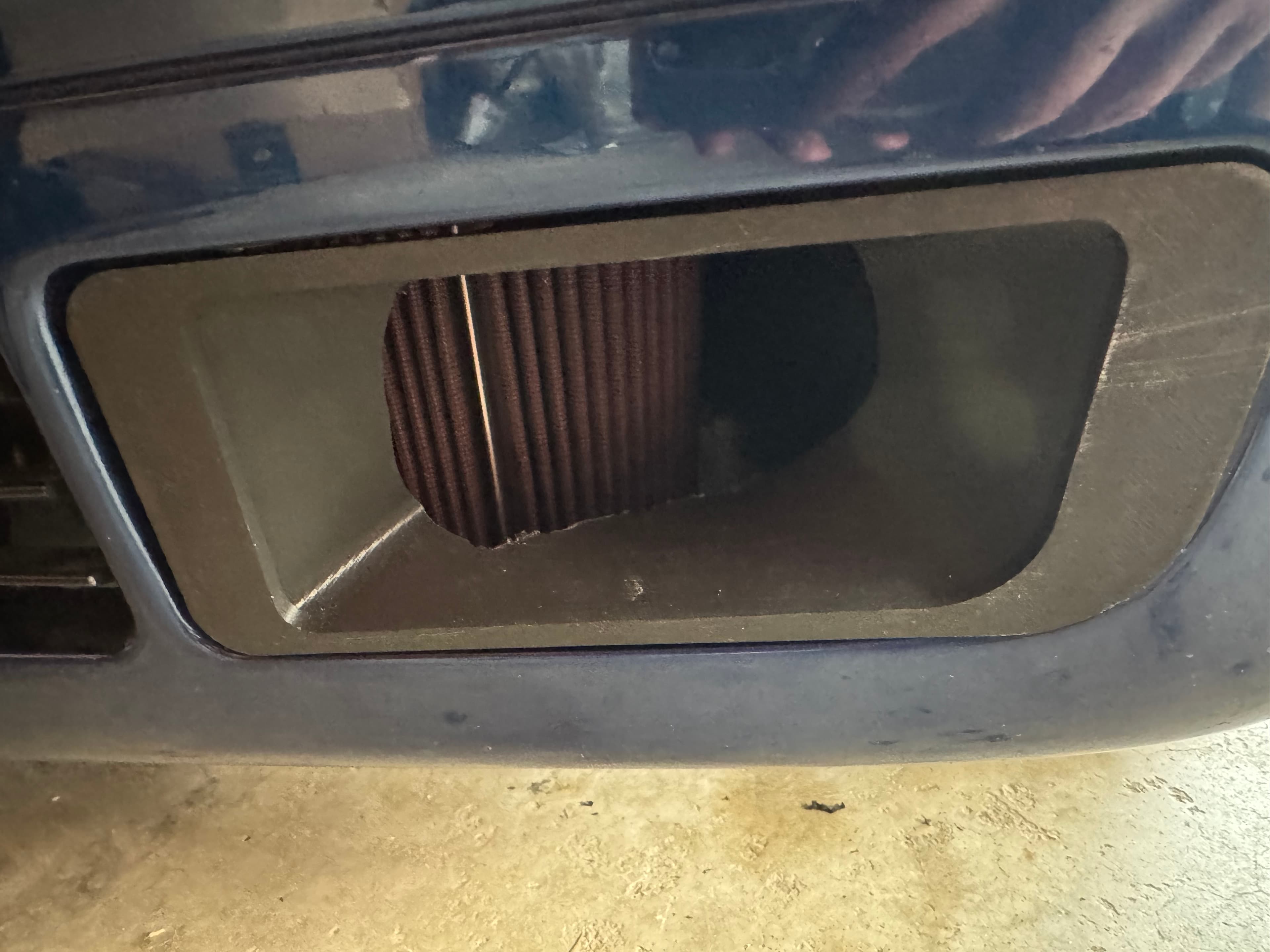 Bumper-Inlet Airbox Duct