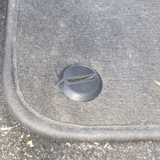 Floor Mat Retention Clip