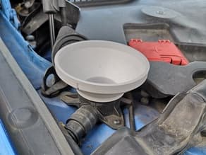 Washer-Fluid Filler Funnel