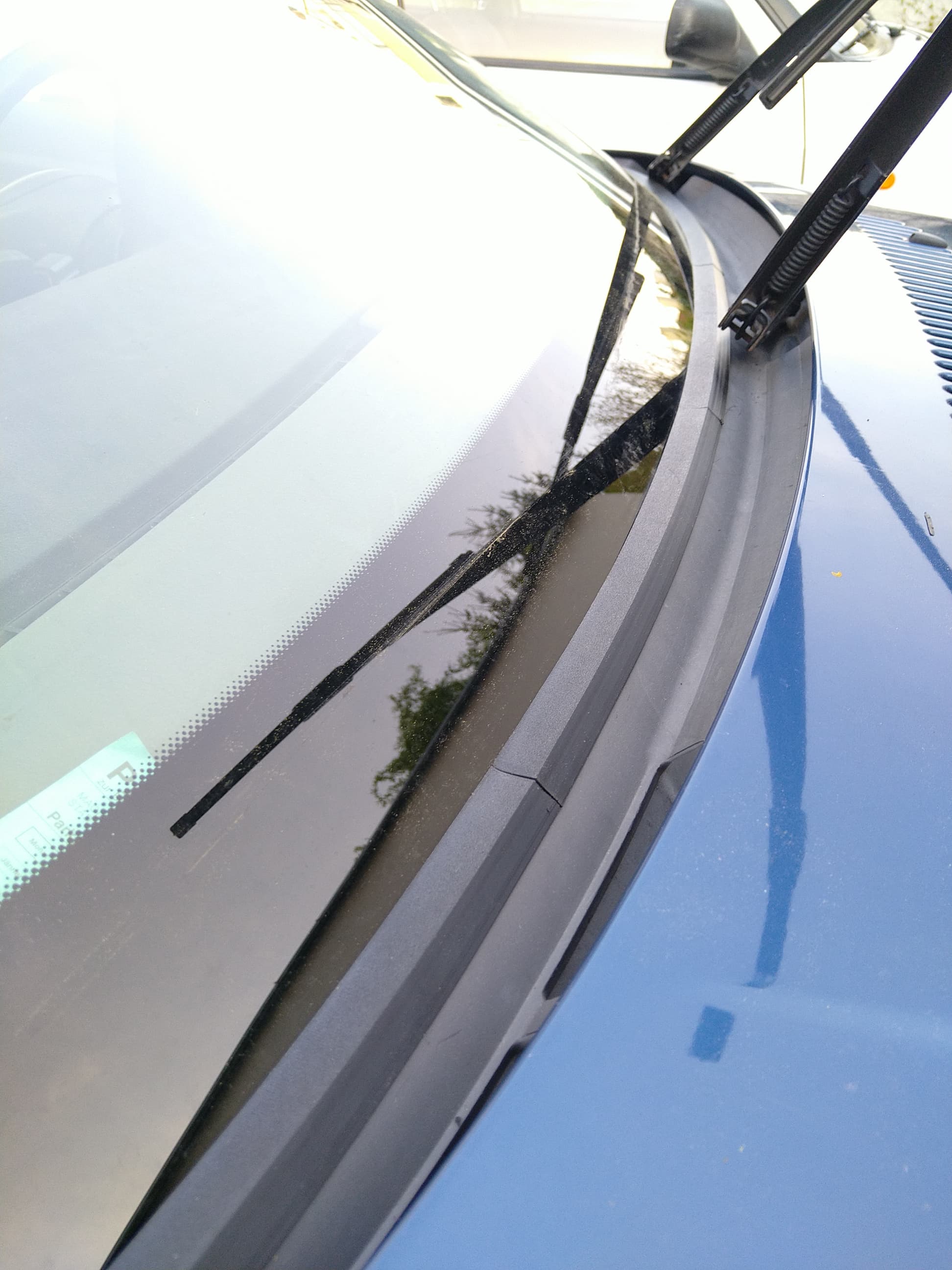 Windshield Cowl Seal Repair