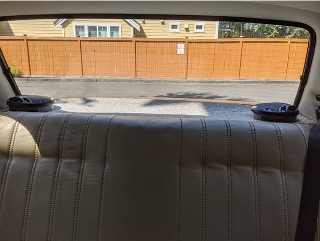Rear-Shelf 4×6-to-6.5-Inch Speaker Adapter