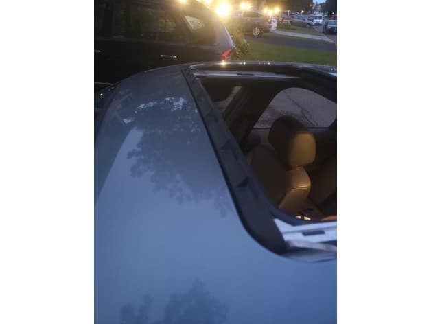 Sunroof Wind-Deflector Stop Repair