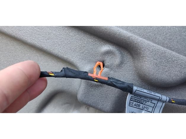 Touring Door-Wiring Cable Holder